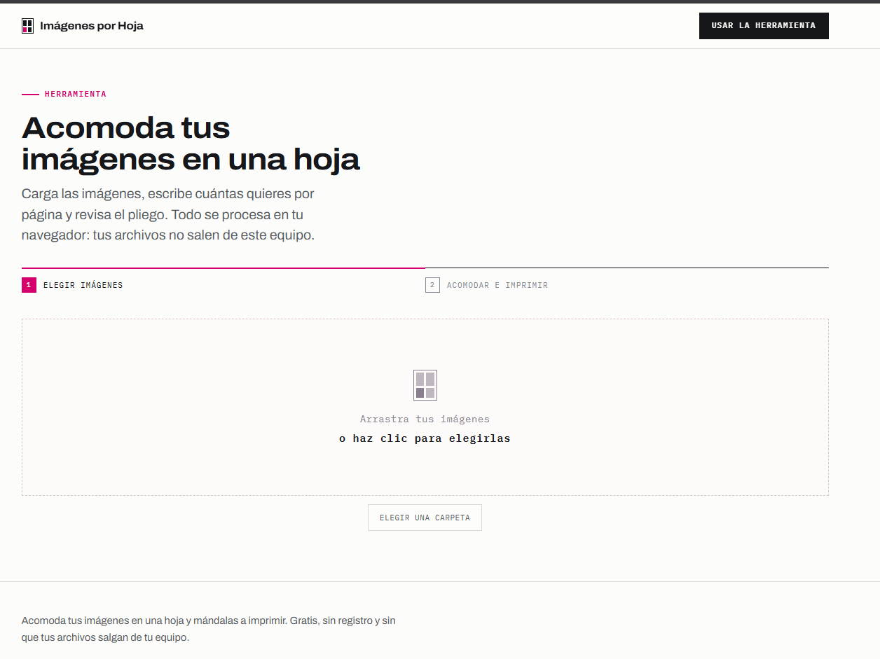 Imágenes por Hoja